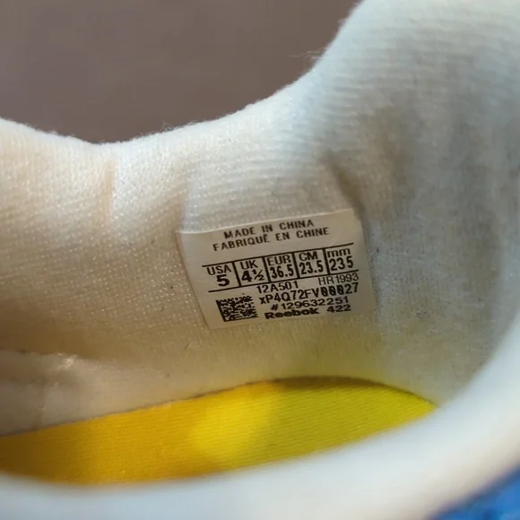 Reebok X Popsicle Classic Sneakers size 5 Youth - Picture 9 of 14